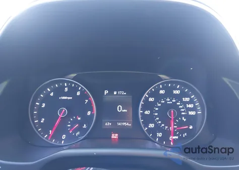 2019 Hyundai Elantra Sport z USA, uszkodzony, nr VIN KMHD04LB5KU830535